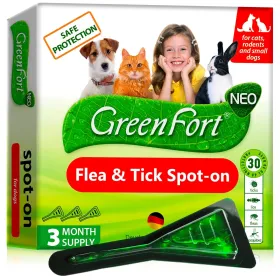 Flea And Tick Prevention For Dogs Cats and Rabbits